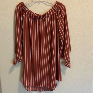 Rhapsody off the shoulder dress